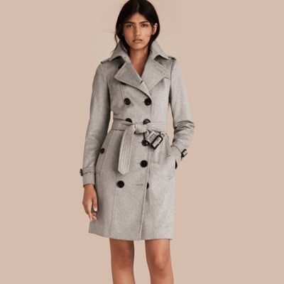 BURBERRY サンドリンガムフィット カシミア トレンチコート