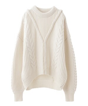 CLANE 3D BLAID KNIT