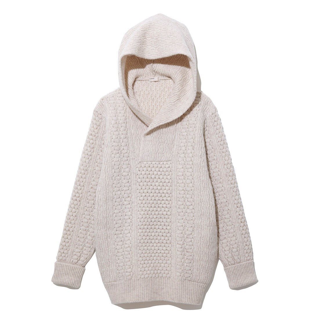 NAISSANCE Cable Knit Parka