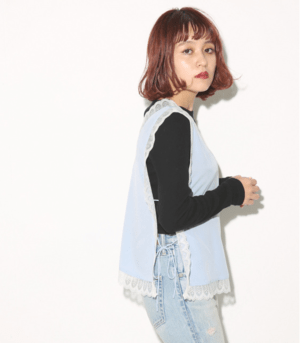 SLY SIDE RIBBON LACE BIBS