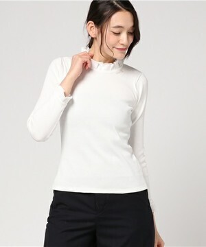 MILK フリルネック TOPS