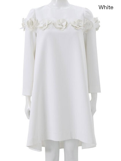 Chesty Flower Motif Onepiece