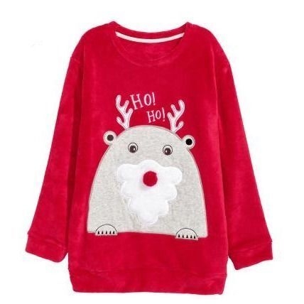 H&M トナカイ Pile Top