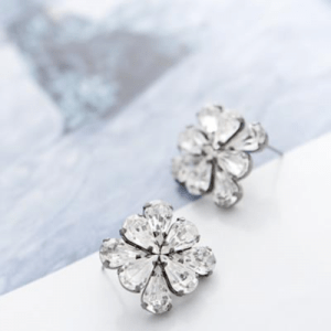 raffia 【JC1909】Jewel Casket / Miroie pierced