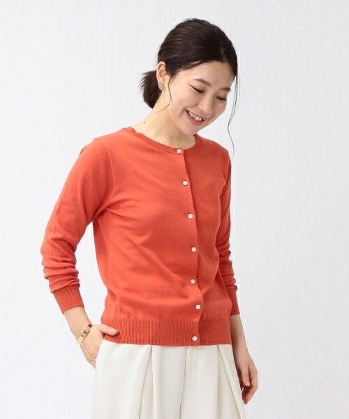 B:MING by BEAMS ウォッシャブル強撚カーディガン 17SS-K