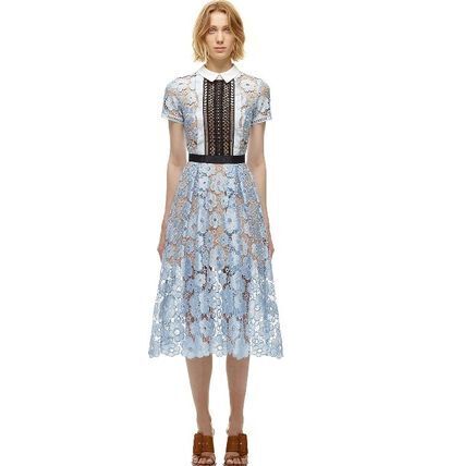 Self-Portrait Flower Garden Dress