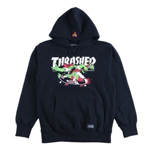 ROLLING CRADLE RC×THRASHER-Go! Go! Go!-HOODIE