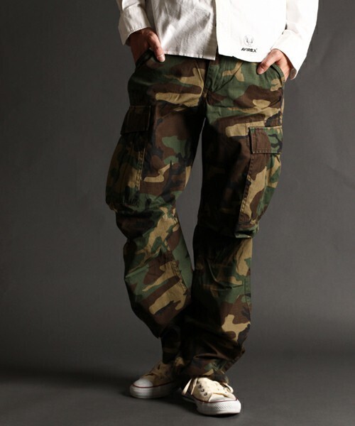 AVIREX COTTON RIPSTOP FATIGUE PANTS