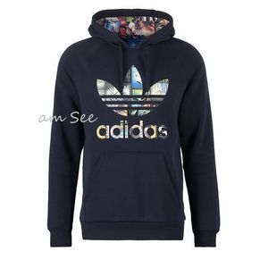 adidas Back to shcool ロゴパーカー