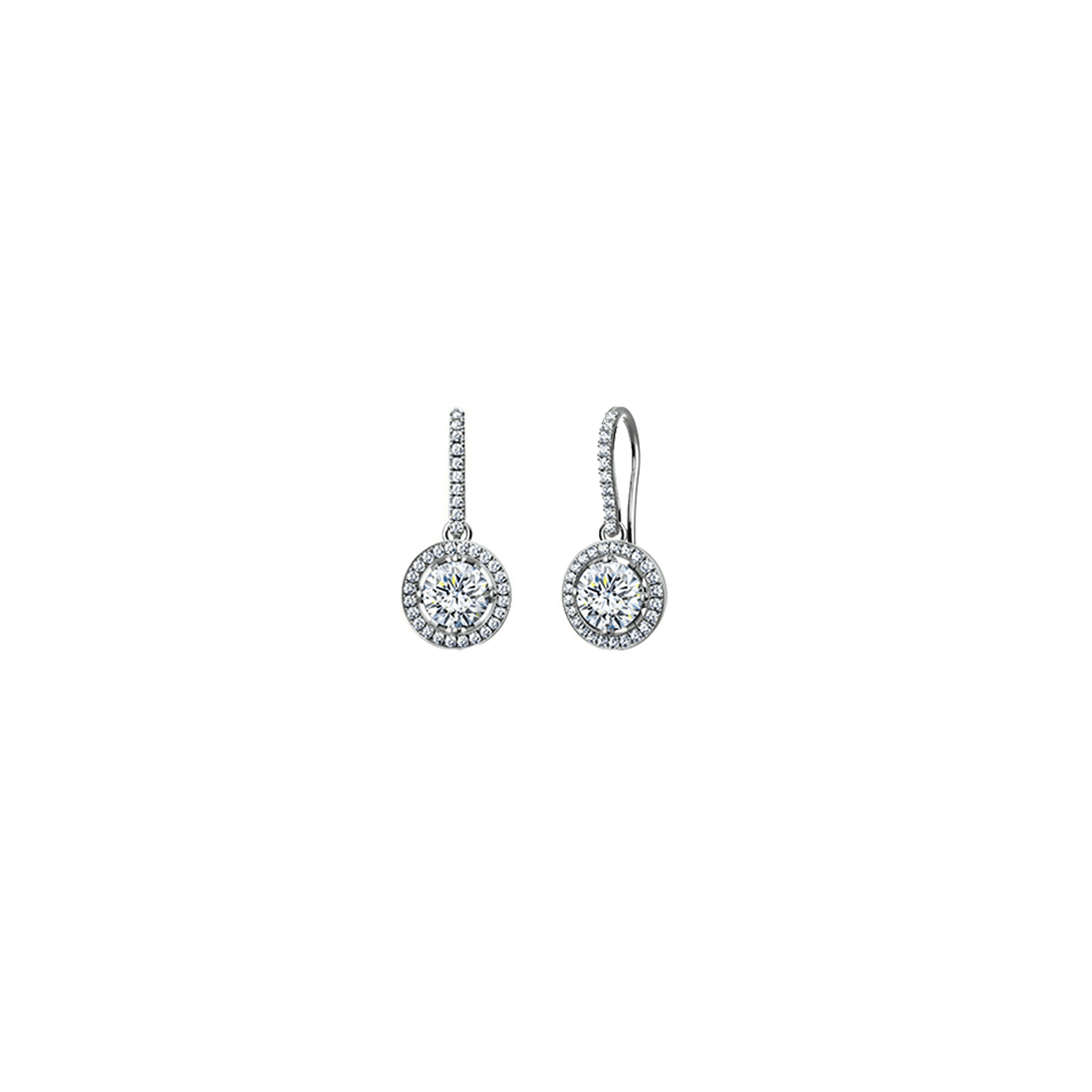 Forevermark センター・オブ・マイ・ユニバース® ドロップピアス
