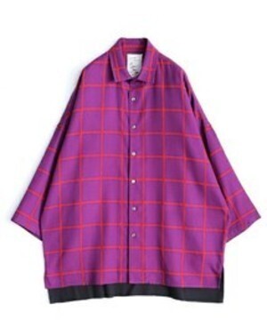 SHAREEF JQ CHECK Q/S SHIRTS