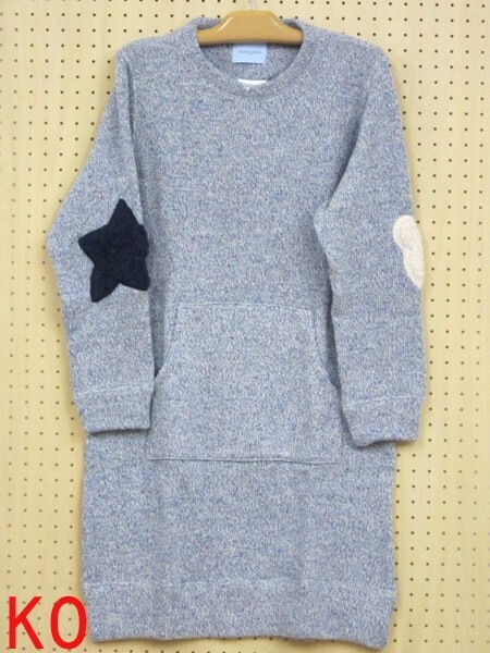 tsumori chisato SLEEP 接結ネップ　コットン無地～ワンピース