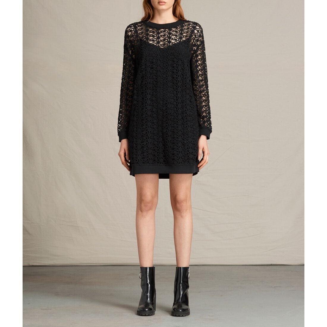 ALLSAINTS LIZA LS DRESS