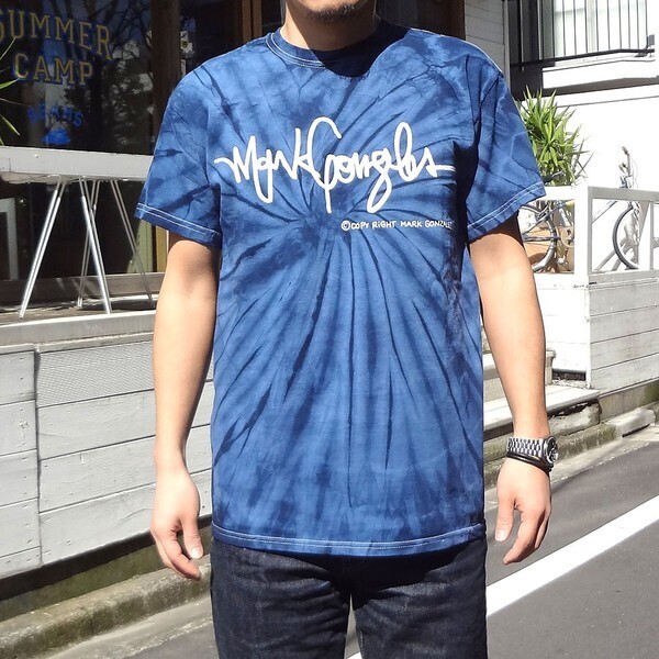 Mark Gonzales マークゴンザレス模様Tシャツ