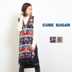 CUBE SUGAR ラムウール ノースリーブワンピース / 16065186