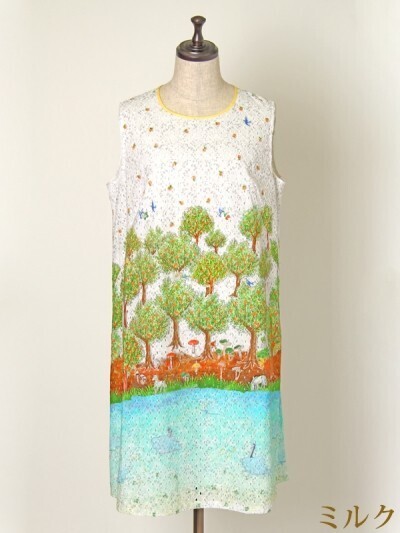 franche lippee とびだす絵本ノースリワンピース
