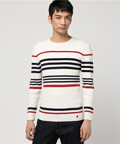 LOVELESS MENS ボーダーニット