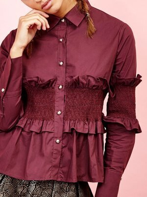 sister jane Ex-Lover Smocked Blouse