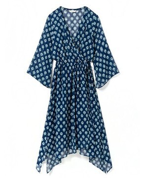 AMERICAN RAG CIE navasanaエクセレントＧＣフローラルカシュクールワンピース