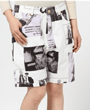 JOY RICH Collage City Shorts