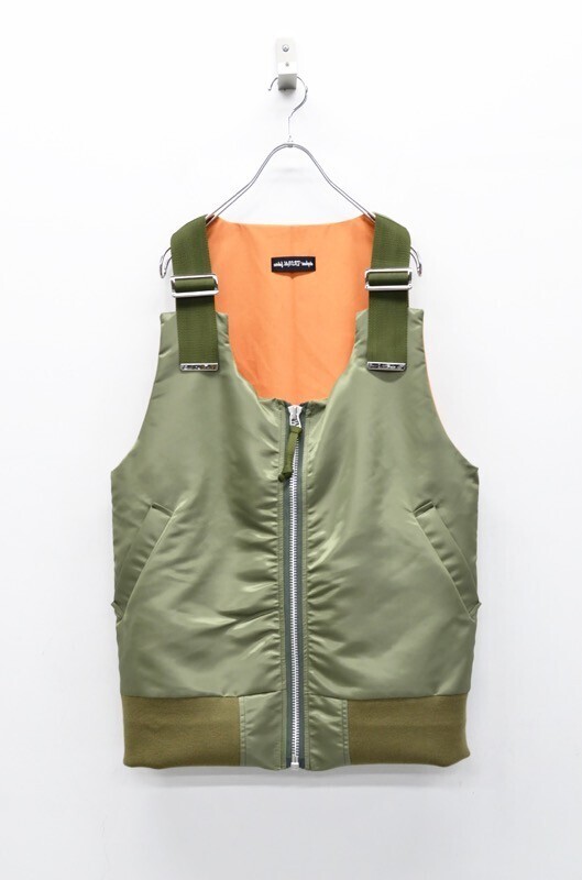 elephant TRIBAL fabrics MA-1ストラップベスト