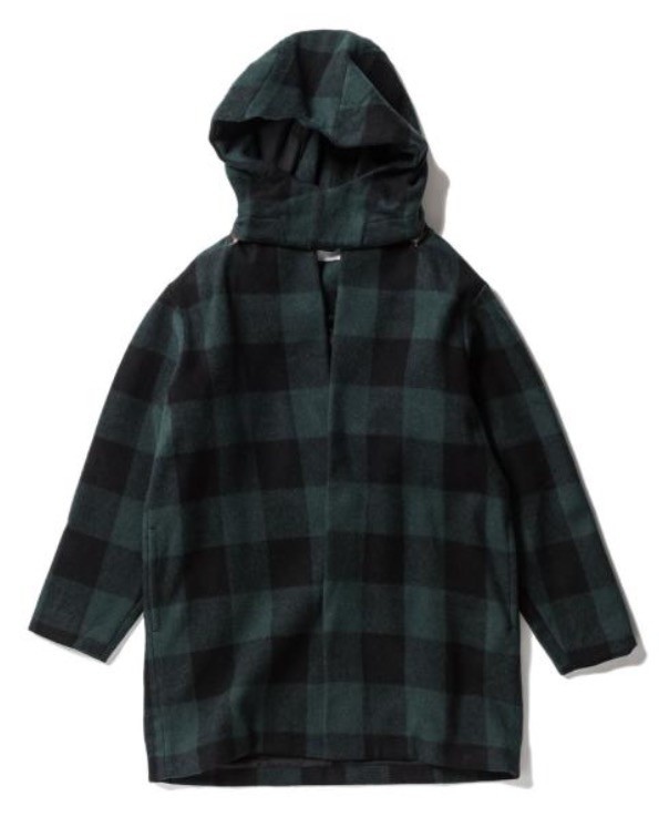 STUDIO SEVEN Check Gown Coat