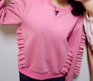 Stella McCartney Stella McCartney フリルコットンニット