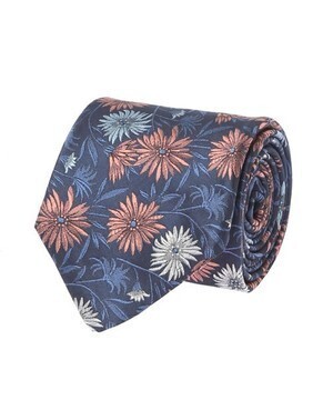 Paul Smith FLOWER JACQUARD TIE