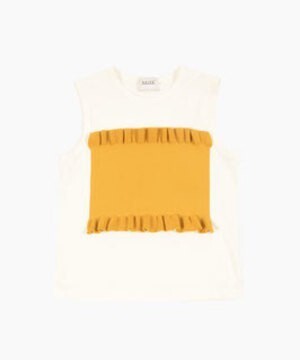 NAIFE Paneled motif tanktop