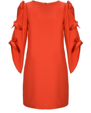 PINKO Short dress in crepe