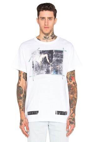 OFF-WHITE CARAVAGGIO ANNUNCIATION Tシャツ