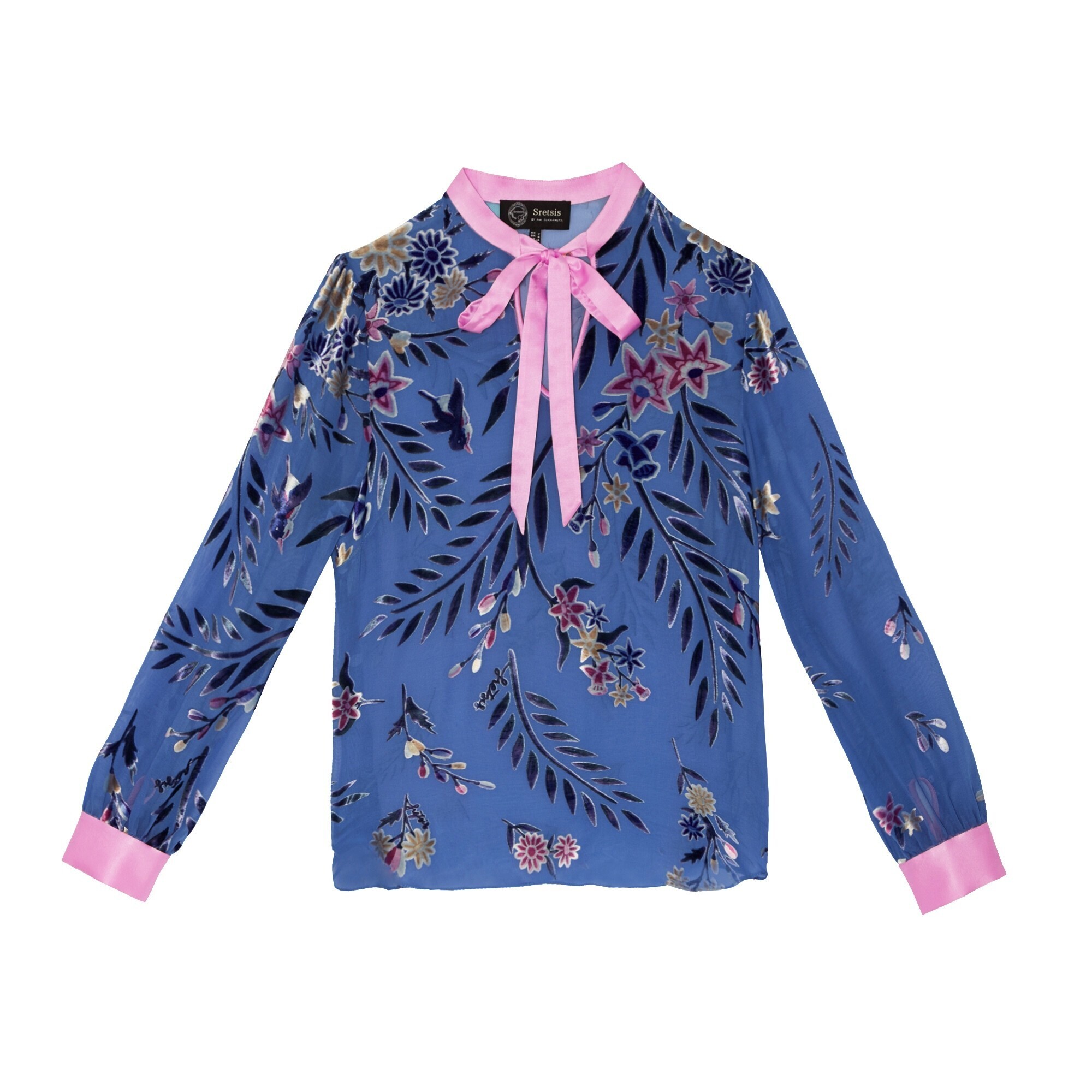 Sretsis TODY NECK-TIE BLOUSE