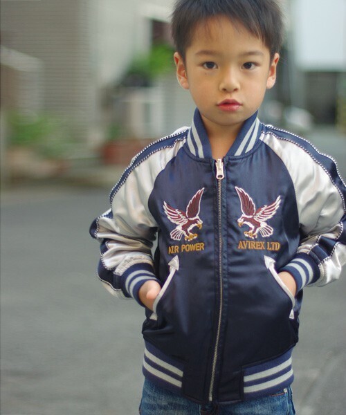 AVIREX avirex/ アヴィレックス / KIDS SUKA JACKET/ キッズ　スカジャン