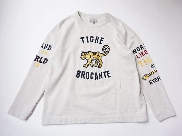 TIGRE BROCANTE ワークティグルヴェニスビーチスウェット