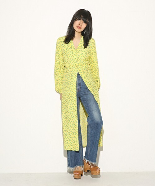 SLY AVERY FLOWER MAXI OP