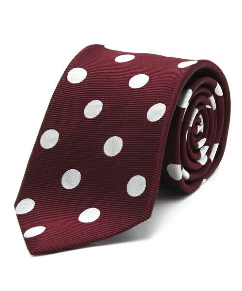 nano・universe Large Dot Tie