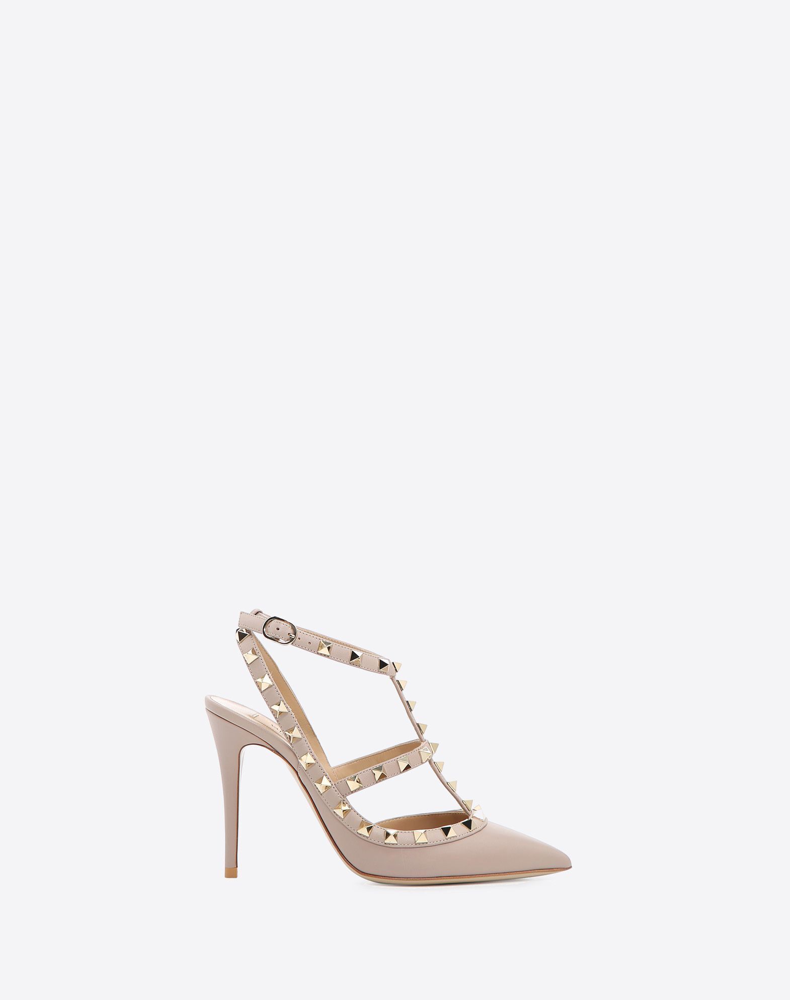 VALENTINO ロックスタッズ アンクルストラップパンプス
