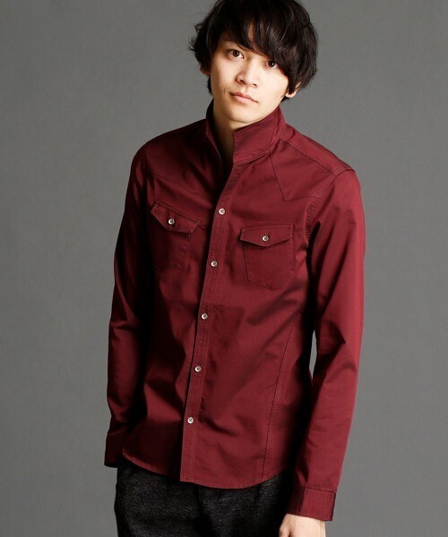 HIDEAWAYS NICOLE ストレッチシャツ