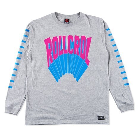 ROLLING CRADLE 80s 3D LOGO LONG T-SHIRTS / Gray