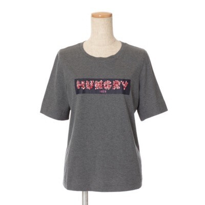 MUVEIL HUNGRYプリントTシャツ