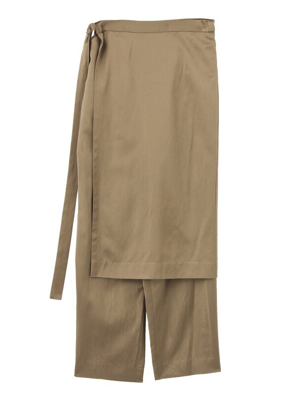 ELENDEEK LAYER SKIRT PANTS