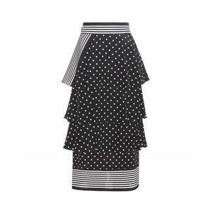 Stella McCartney India printed silk skirt