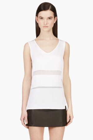 Helmut Lang パネル タンクトップ