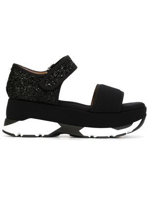 MARNI グリッターサンダル