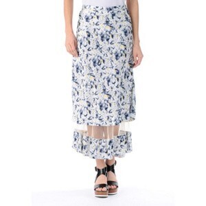 TOGA PULLA Acetate print skirt
