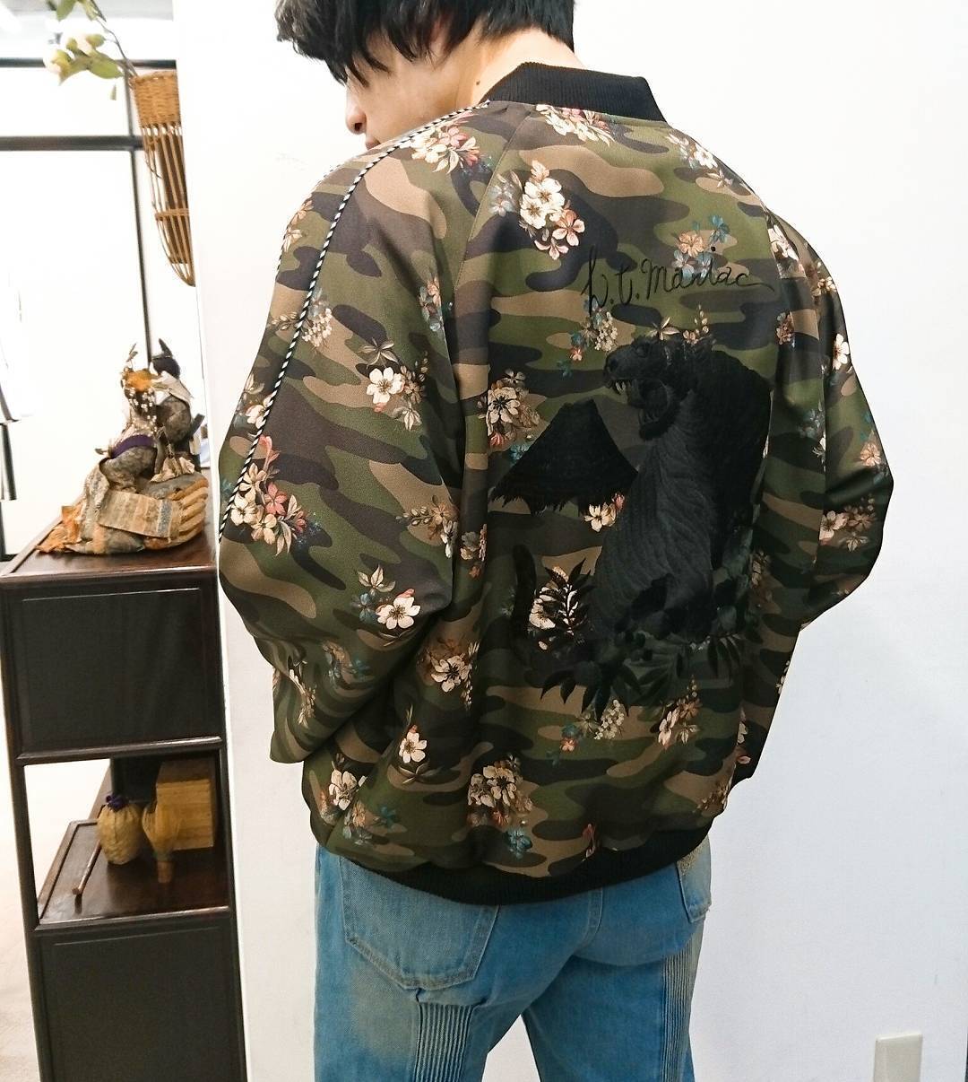 h.t.maniac MEN カモフラスカジャン