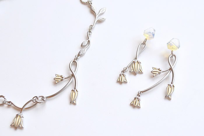 STRI Snowflake earrings