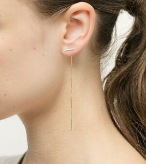 HIROTAKA Toggle Chain Earrings 4 Combinations