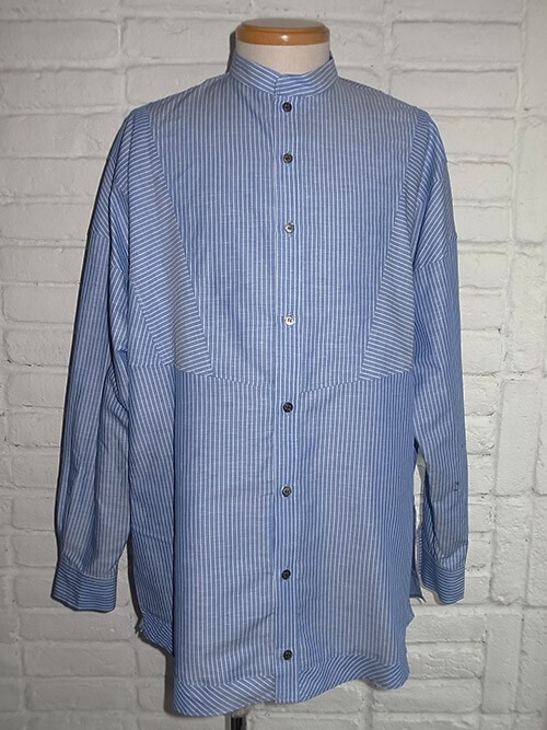 DIET BUTCHER SLIM SKIN Stripe over size shirt