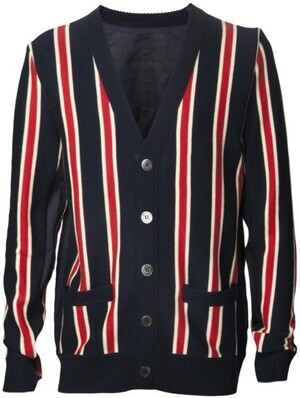 sacai Striped Cardigan